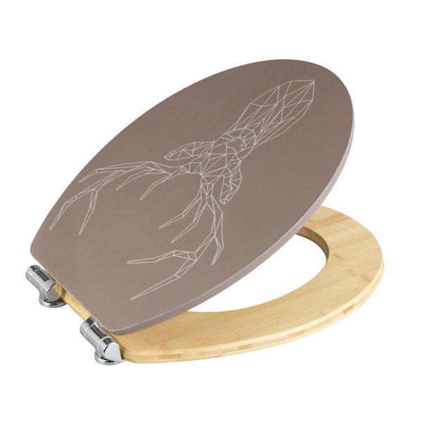 Wenko Premium Soft Close Elongated Hard Toilet Seat & Reviews Wayfair